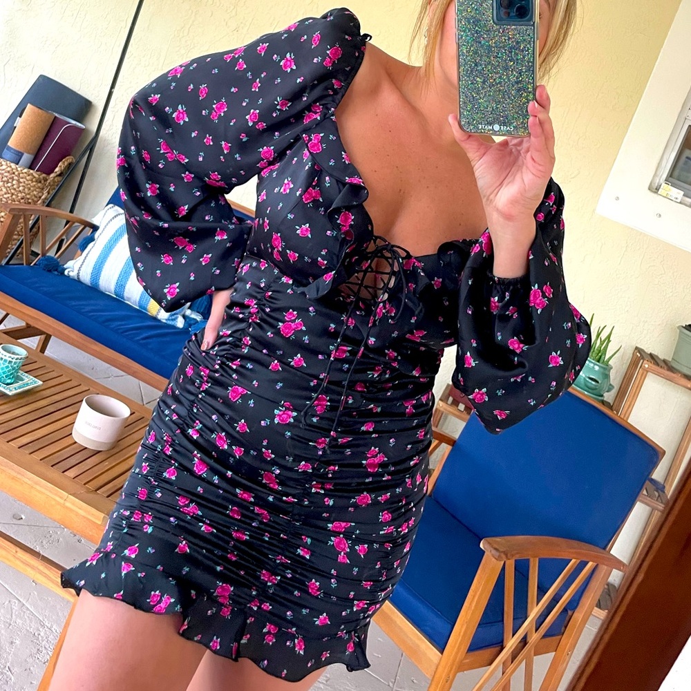Floral Mini Dress